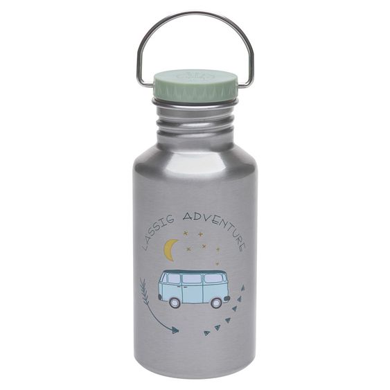 Lässig Edelstahl-Trinkflasche 500 ml - Adventure Bus