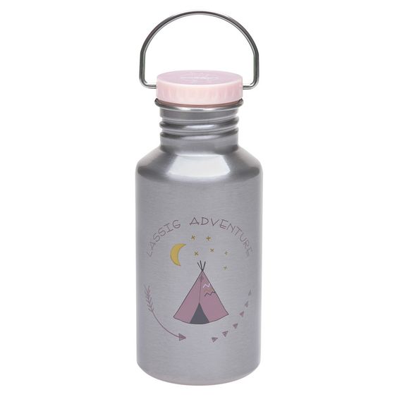 Lässig Edelstahl-Trinkflasche 500 ml - Adventure Tipi