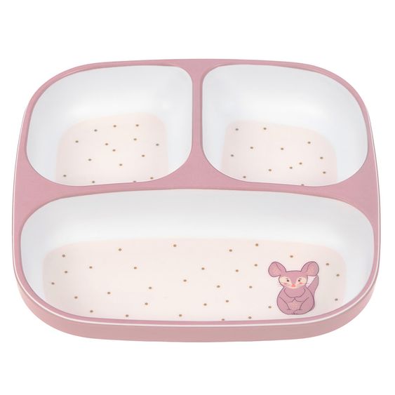 Lässig Eating learning plate non-slip - About Friends Chinchilla