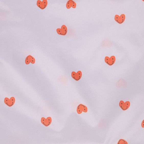 Lässig Frühstücksbeutel 2er Pack Snack Bag - Happy Rascals Heart - Lavender