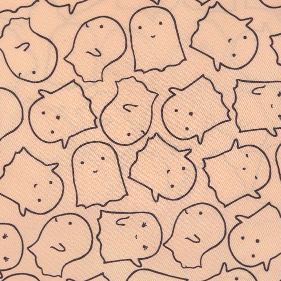 Lässig Frühstücksbeutel 2er Pack Snack Bag - Little Spookies - Peach