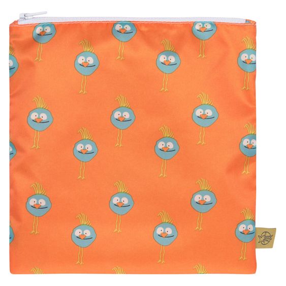 Lässig Frühstücksbeutel 2er Pack Snack Bag - Wildlife Birdie