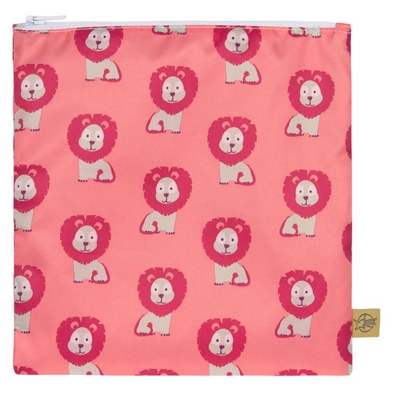 Lässig Frühstücksbeutel 2er Pack Snack Bag - Wildlife Lion