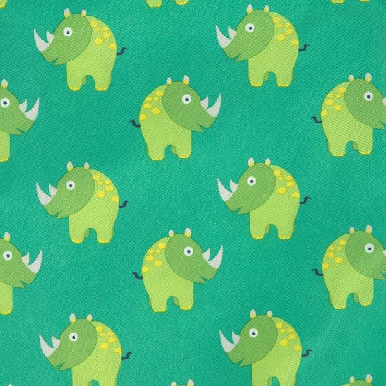 Lässig Frühstücksbeutel 2er Pack Snack Bag - Wildlife Rhino