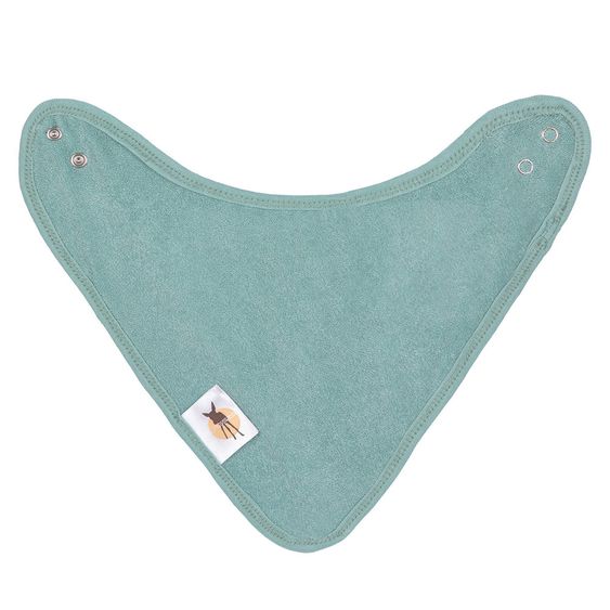 Lässig Halstuch 3er Pack Muslin Bandana - Green