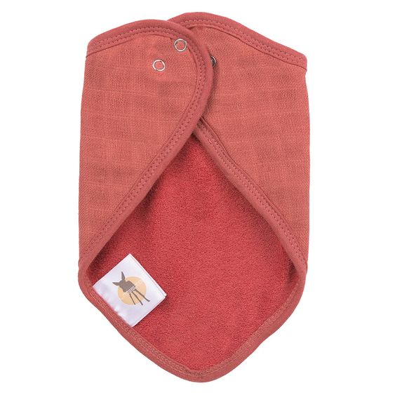 Lässig Halstuch 3er Pack Muslin Bandana - Rose