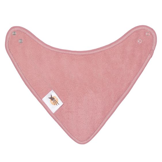 Lässig Halstuch 3er Pack Muslin Bandana - Rose