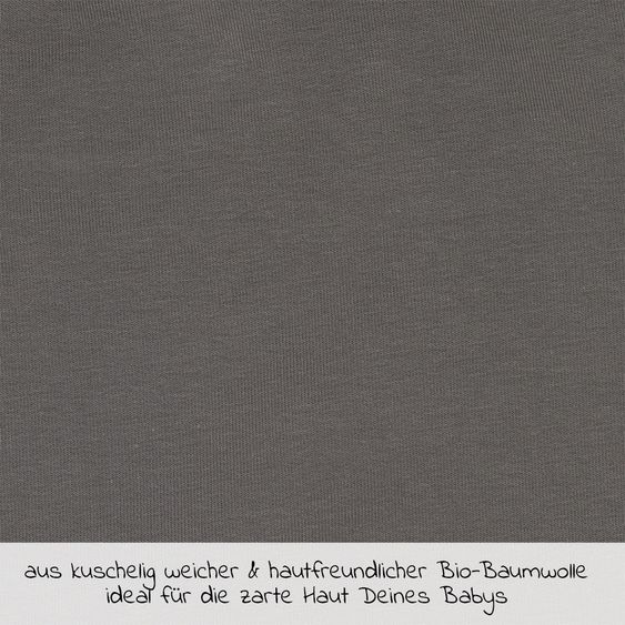Lässig Pantalon en Coton Biologique - Anthracite - Taille: 62/68