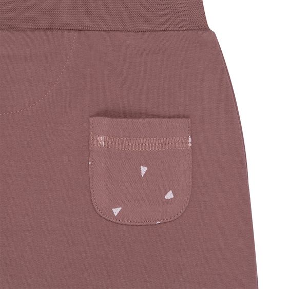 Lässig Hose aus Bio-Baumwolle - Cinnamon - Gr. 50/56