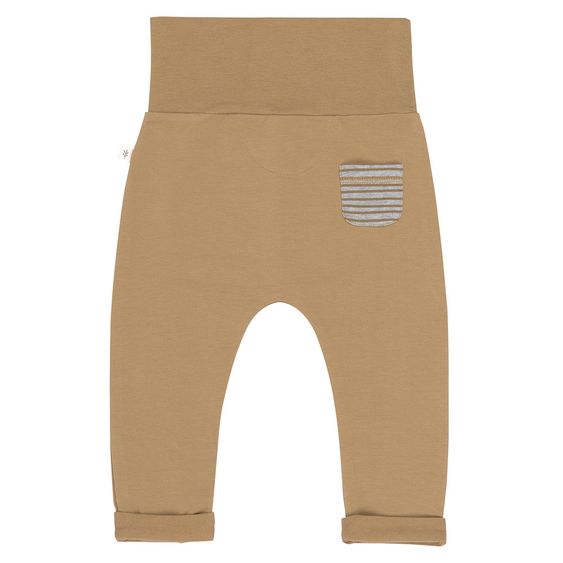 Lässig Hose aus Bio-Baumwolle - Curry - Gr. 50/56