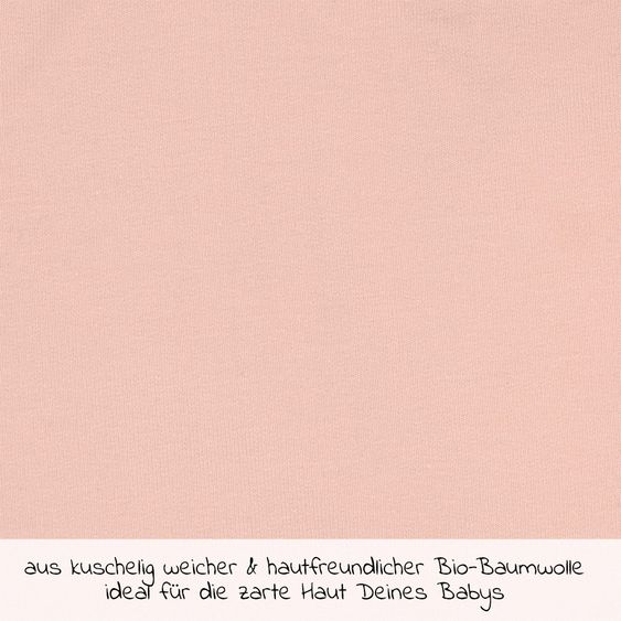 Lässig Hose aus Bio-Baumwolle - Powder Pink - Gr. 50/56