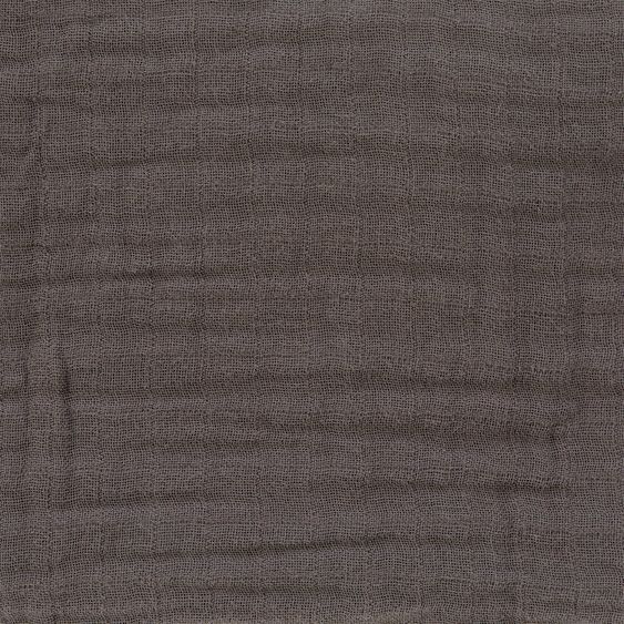 Lässig Kapuzenbadetuch Muslin 90 x 90 cm - Anthracite
