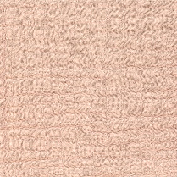 Lässig Kapuzenbadetuch Muslin 90 x 90 cm - Light Pink