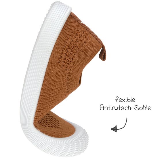 Lässig Kinder-Schuh / Badeschuh Allround Sneaker - Caramel - Gr. 21