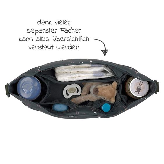 Lässig Kinderwagen Organizer Casual Buggy Bag - Blobs Forest