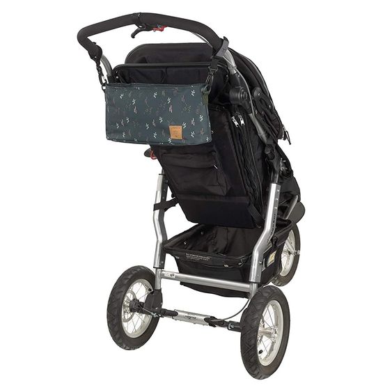 Lässig Kinderwagen Organizer Casual Buggy Bag - Blobs Forest