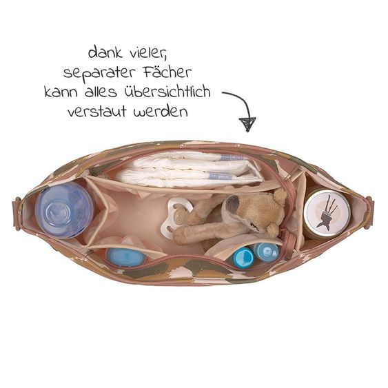 Lässig Kinderwagen Organizer Casual Buggy Bag - Tinted Spots