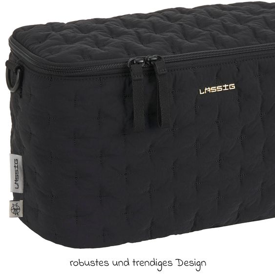 Lässig Kinderwagen Organizer Enoa Buggy Organizer - Quilted - Black