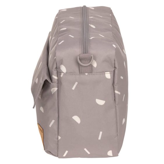 Lässig Kinderwagentasche Buggy Organizer Bag - Blocks Taupe