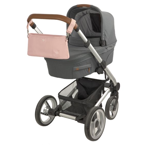 Lässig Kinderwagentasche Buggy Organizer - Rose