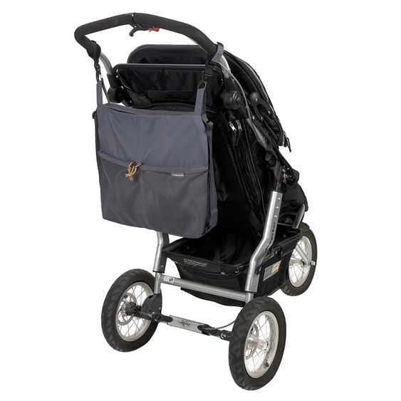 Lässig Kinderwagentasche Casual Conversion Buggy Bag - Anthracite