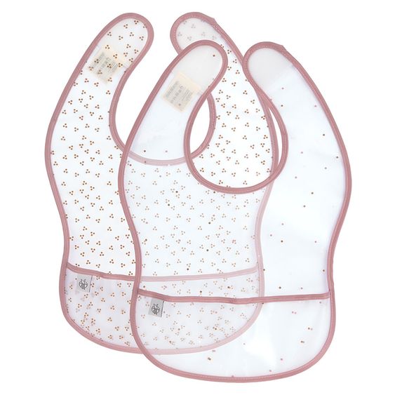 Lässig Klett-Lätzchen 2er Pack EVA Bib - About Friends Chinchilla