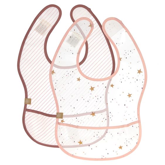 Lässig Klett-Lätzchen 2er Pack EVA Bib - More Magic Horse