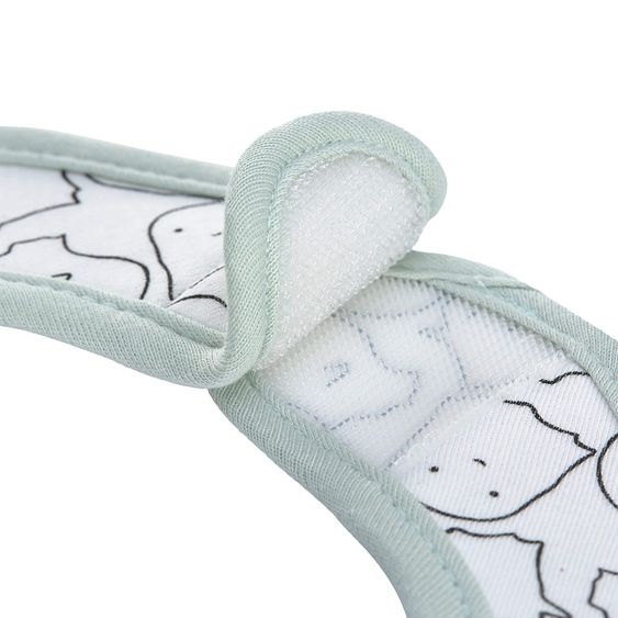 Lässig Klett-Lätzchen 5er Pack - Little Spookies - Olive