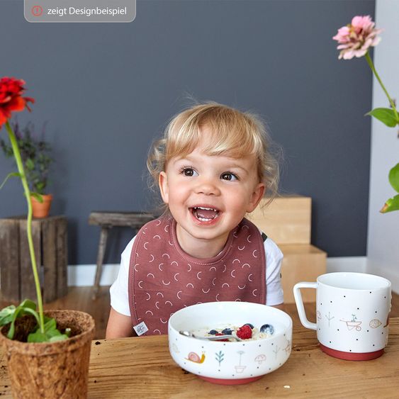 Lässig Klett-Lätzchen 5er Pack Value Pack Bib aus Bio-Baumwolle - Garden Explorer Boys