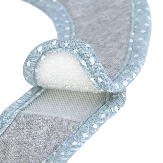 Lässig Klett-Lätzchen 5er Pack Value Pack Bib - Lela - Light Blue