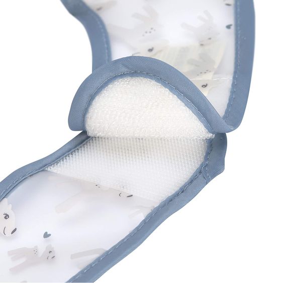 Lässig Klett-Lätzchen EVA Bib - Lela - Light Blue