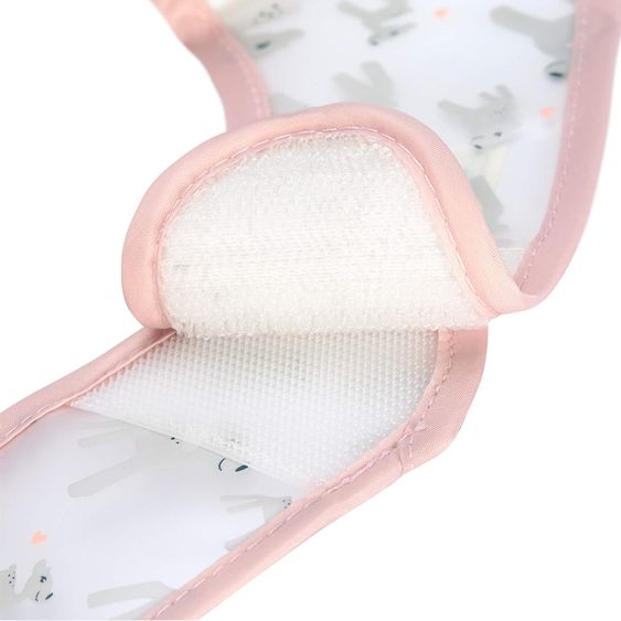 Lässig Klett-Lätzchen EVA Bib - Lela - Light Pink