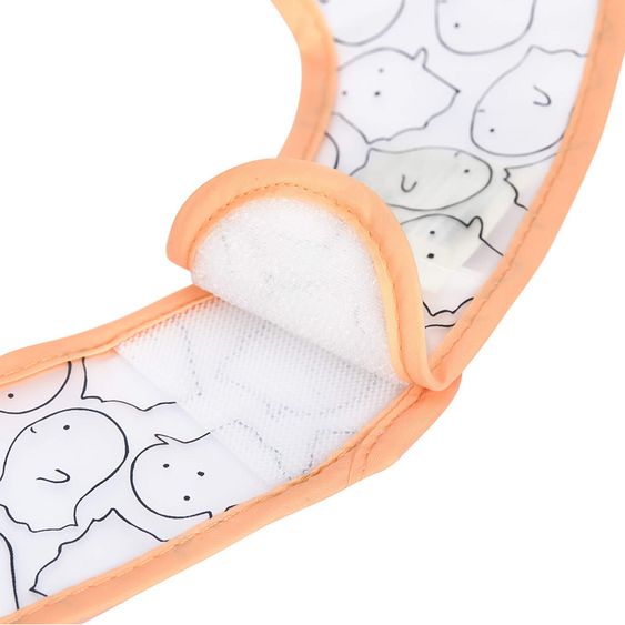 Lässig Klett-Lätzchen EVA - Little Spookies - Peach
