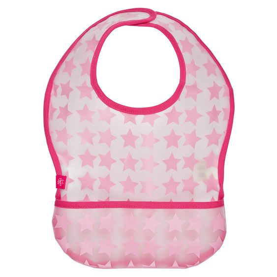 Lässig Klett-Lätzchen EVA - Starlight Magenta