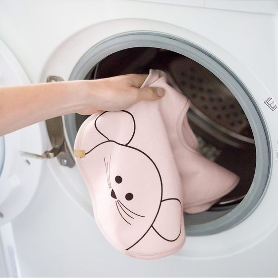 Lässig Klett-Lätzchen Medium Bib - Little Chums Mouse