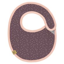 Bavaglino piccolo con velcro in cotone biologico - Piccolo cigno d'acqua