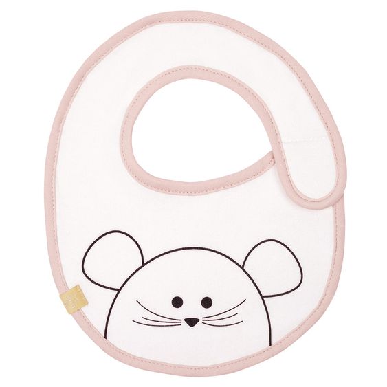 Lässig Klett-Lätzchen Small Bib - Little Chums Mouse