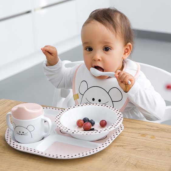 Lässig Klett-Lätzchen Small Bib - Little Chums Mouse