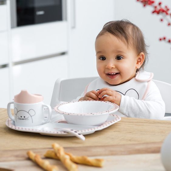 Lässig Klett-Lätzchen Small Bib - Little Chums Mouse