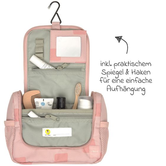 Lässig Beauty case Mini Beauty Case - Pattern Party - Rose