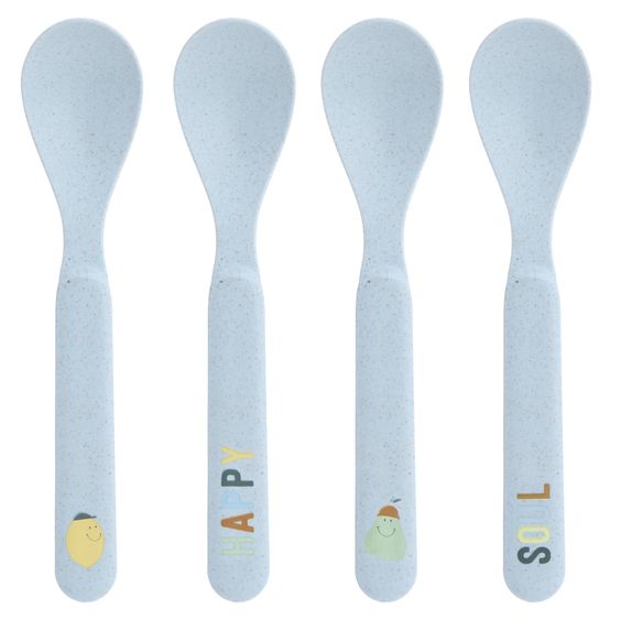 Lässig Spoon 4-pack Spoon - Happy Fruits - Lemon