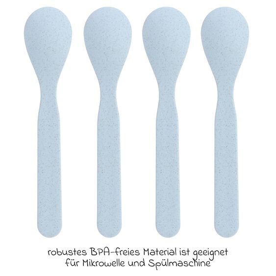 Lässig Spoon 4-pack Spoon - Happy Fruits - Lemon