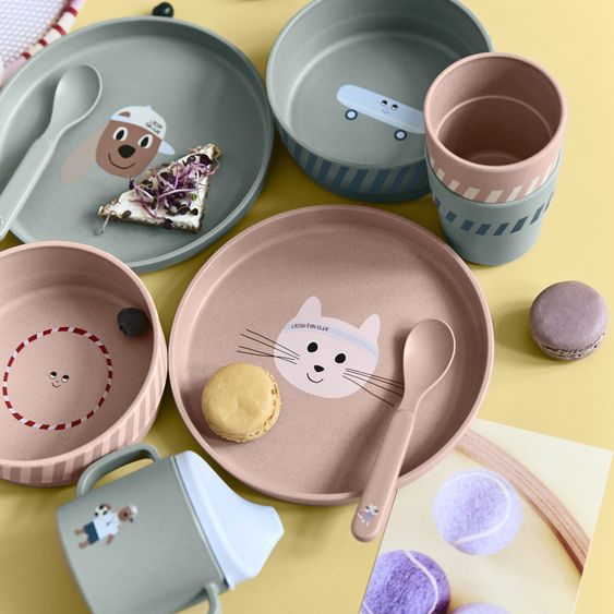 Lässig Löffel 4er Pack Spoon - Tiny Team Cat