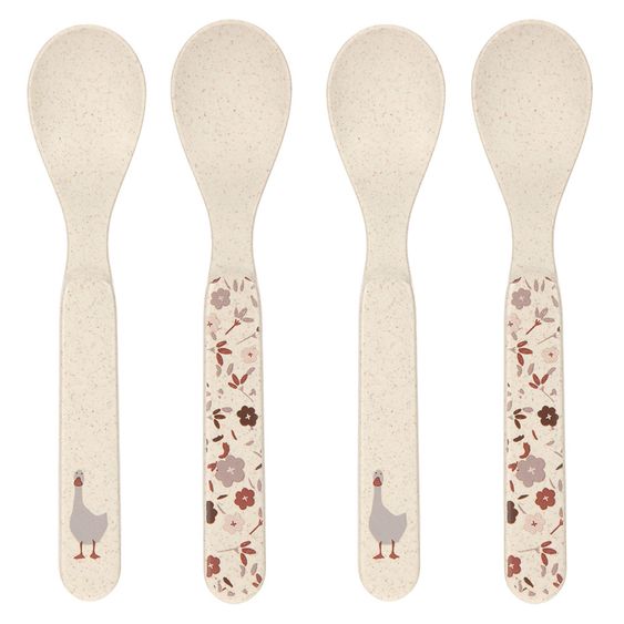 Lässig Spoon 4 pack - Tiny Farmer - Sheep & Goose