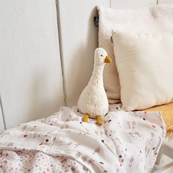 Lässig Mulltuch 3er Pack Heavenly Soft Swaddle L - Bambus 80 x 80 cm - Tiny Farmer - Speckles