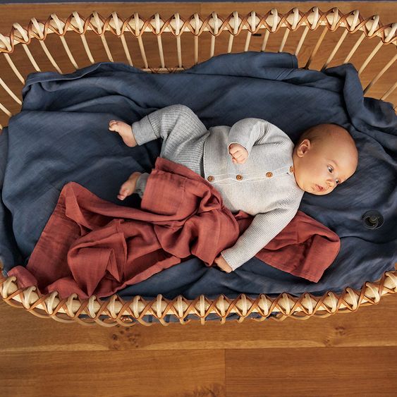 Lässig Mulltuch 3er Pack Swaddle & Burp Blanket L 85 x 85 cm - More Magic Horse