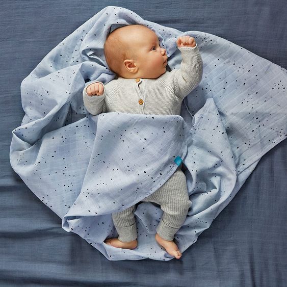 Lässig Mulltuch 3er Pack Swaddle & Burp Blanket L 85 x 85 cm - More Magic Seal