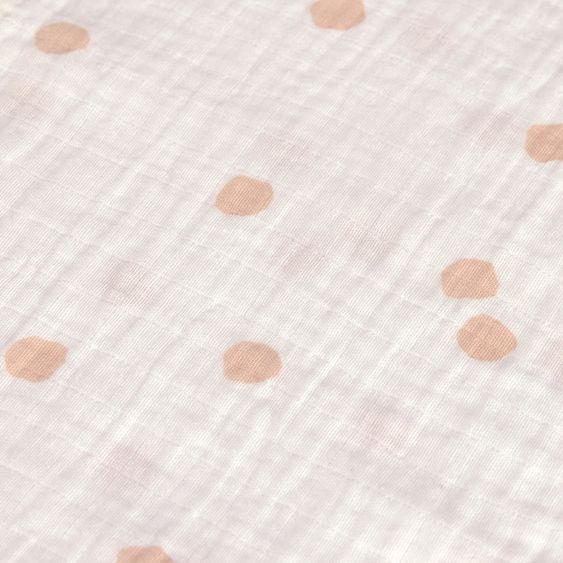 Lässig Mulltuch 3er Pack Swaddle M Bio-Baumwolle 60 x 60 cm - Little Mateys - Spicy Orange