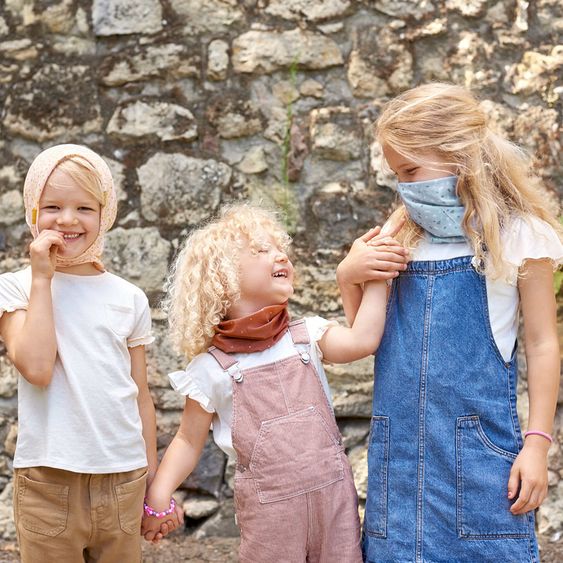 Lässig Multifunctional scarf Flexi-Loop Kids - Dots - Rosewood