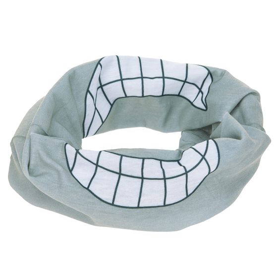 Lässig Multifunktionstuch Flexi-Loop Kids - Smile - Grey